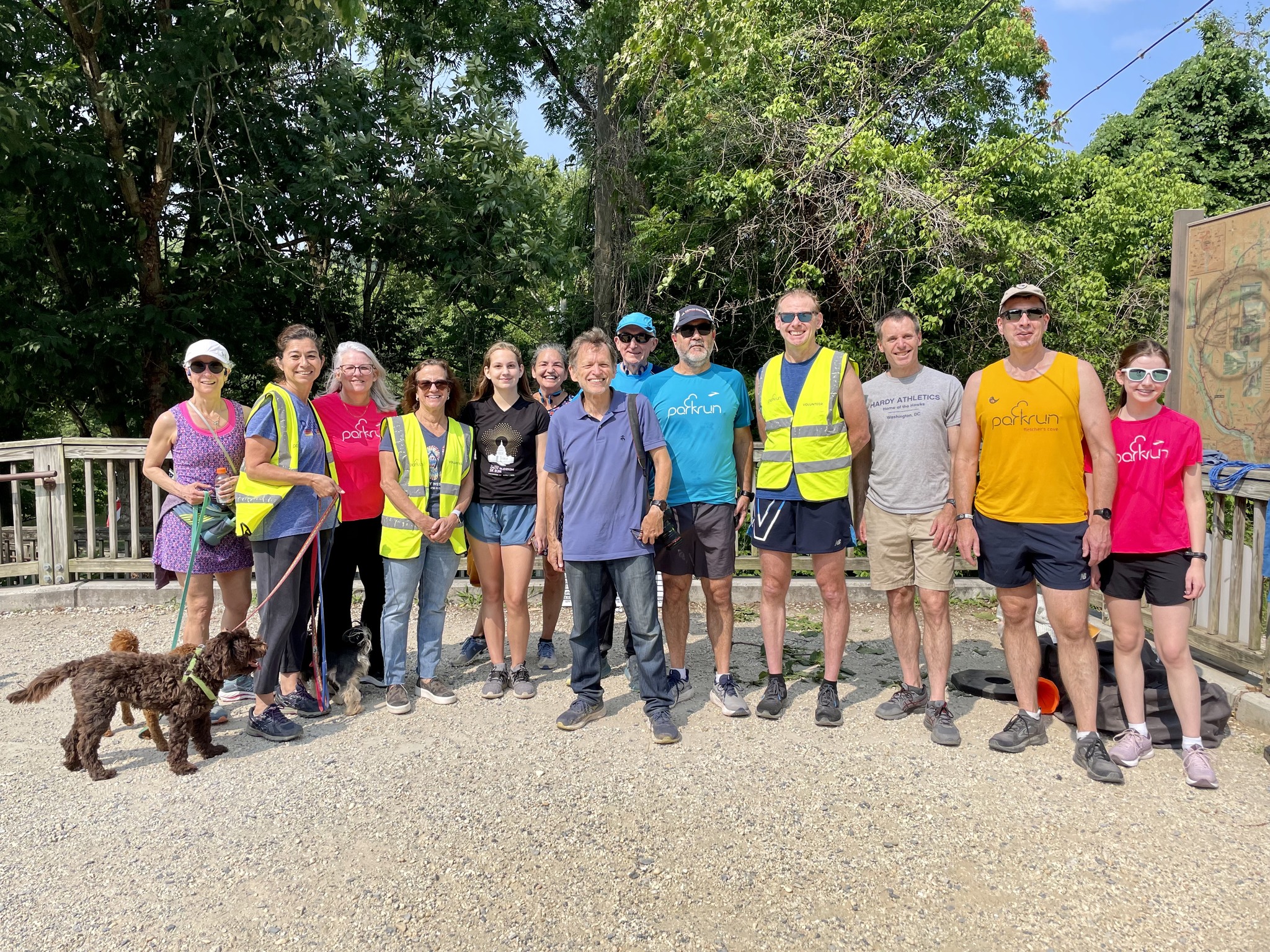 Park Run 323, June 17th Fletcher's Cove parkrun