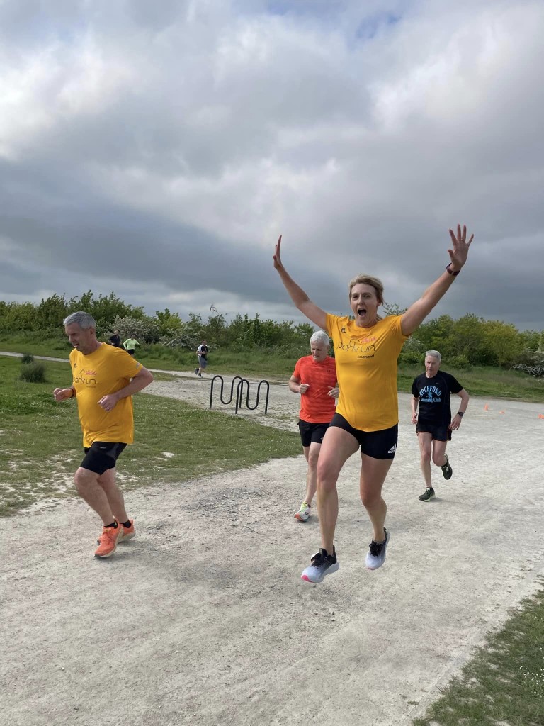 Jump up, jump up and get down! Event 302 Sittingbourne parkrun